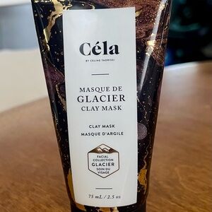 Céla Glacier Clay Mask — Black & Gold Facial Clay Mask (75 mL)